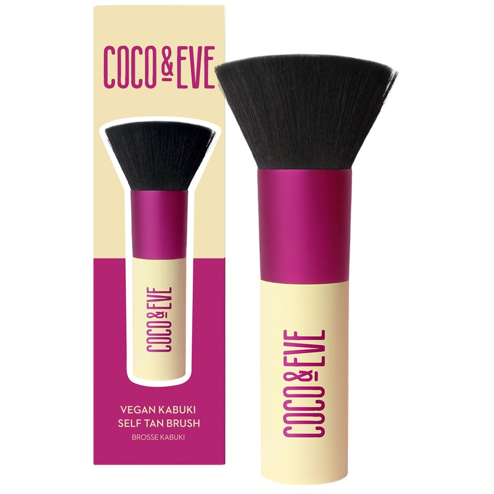 Coco & Eve NIB Sunny Honey Deluxe Kabuki Brush $24 Retail